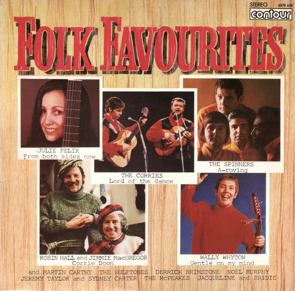 Various - Folk Favourites - Used Vinyl Record image 1