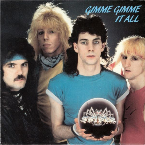 Spider - Gimme Gimme It All - Used Vinyl Record 7" image 1