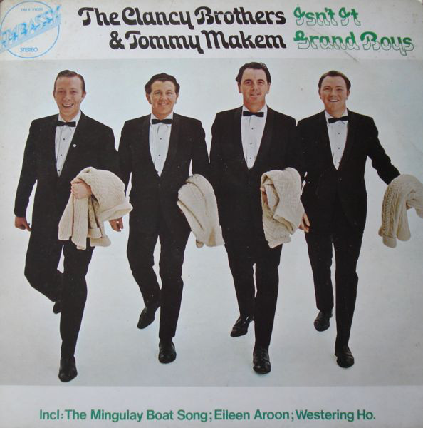Clancy Brothers & To - Isn't It Grand Boys - Used Vinyl Record image 1