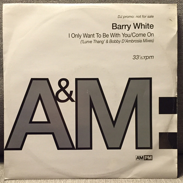 Barry White - I Only Want To Be With You / Come On - Used Vin image 1