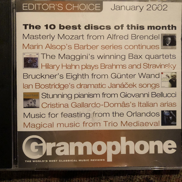 Various - Gramophone Editor's Choice - January 2002 - CD image 1