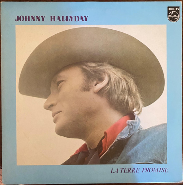 Johnny Hallyday - La Terre Promise - Used Vinyl Record image 1