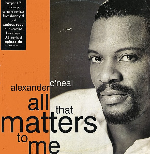 Alexander O'Neal - All That Matters To Me - Used Vinyl Record 12" image 1