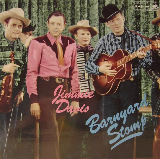 Jimmie Davis - Barnyard Stomp - Used Vinyl Record image 1