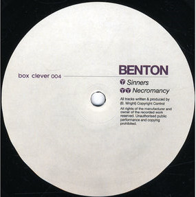 Benton - Sinners / Necromancy - Vinyl Record 10" image 1