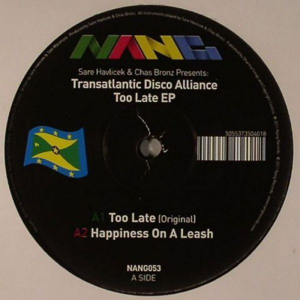 Jure Havlicek - Too Late EP - Vinyl Record 12" image 1