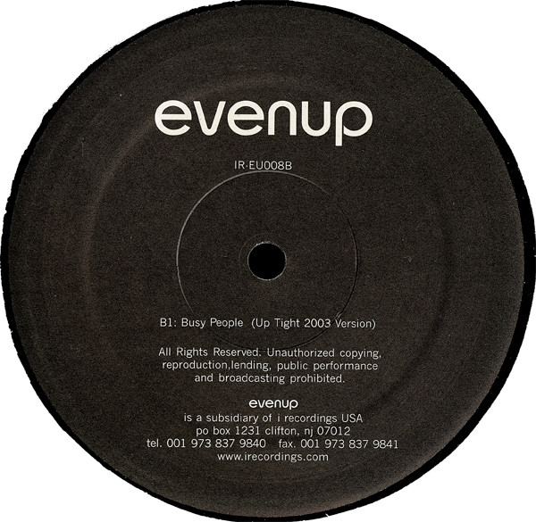 STP - Busy People - Used Vinyl Record 12" image 1