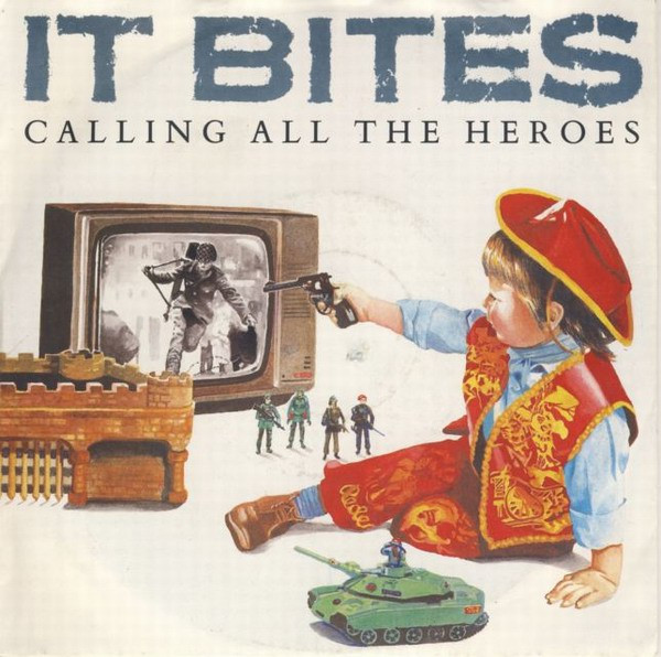 It Bites - Calling All The Heroes - Used Vinyl Record 7" image 1