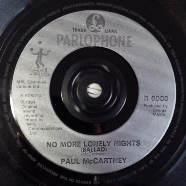 Paul McCartney - No More Lonely Nights (Ballad) / No More Lonely Nigh image 1