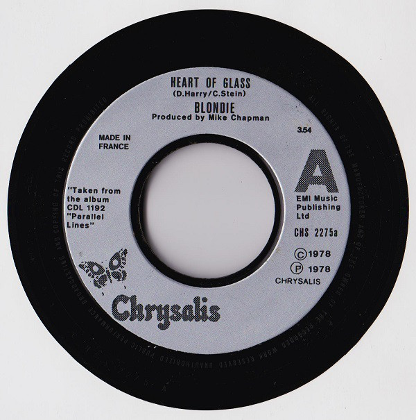 Blondie - Heart Of Glass - Used Vinyl Record 7" image 1