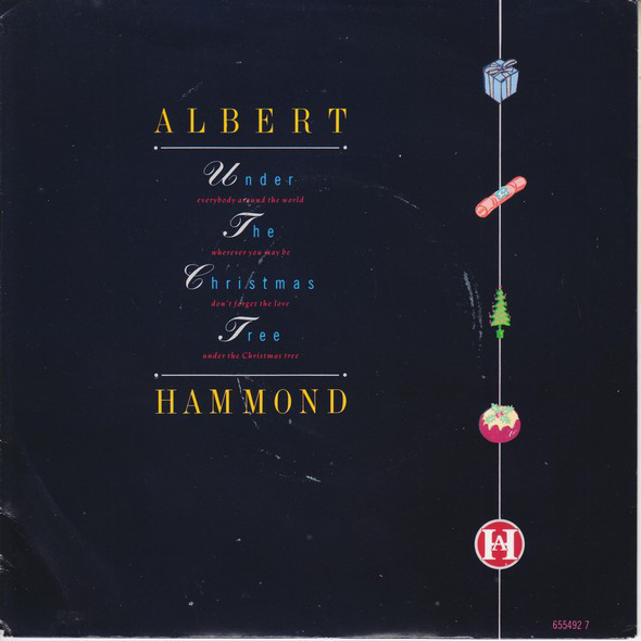 Albert Hammond - Under The Christmas Tree - Used Vinyl Record 7" image 1
