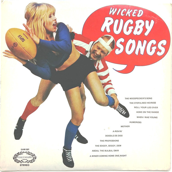 Shower-Room Squad - Wicked Rugby Songs - Used Vinyl Record image 1