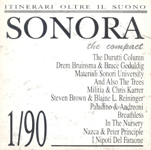 Various - Sonora 1/90 - CD image 1