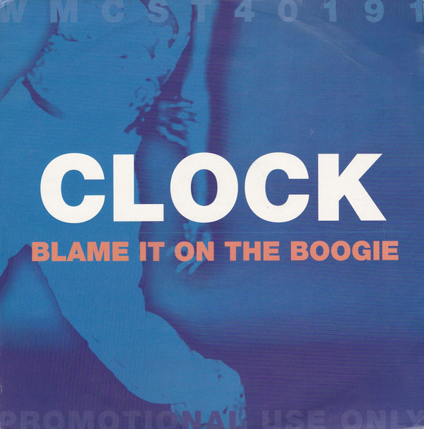 Clock - Blame It On The Boogie - Used Vinyl Record 12" image 1