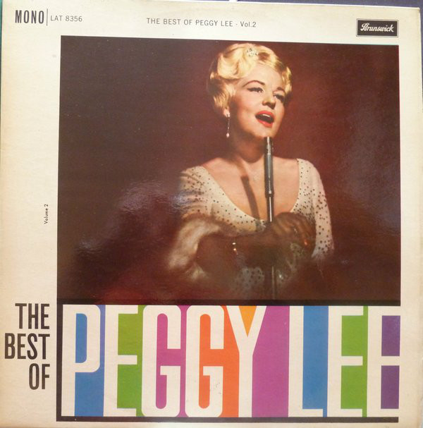 Peggy Lee - Best Of  - Vol.2 - Used Vinyl Record image 1