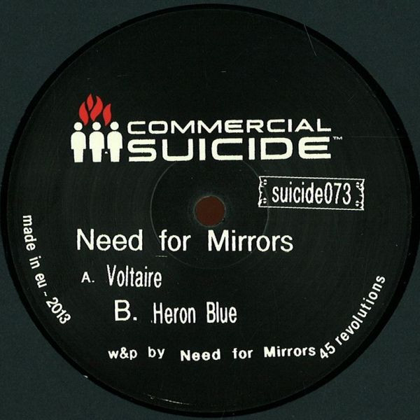 Need For Mirrors - Voltaire / Heron Blue - Vinyl Record 12" image 1