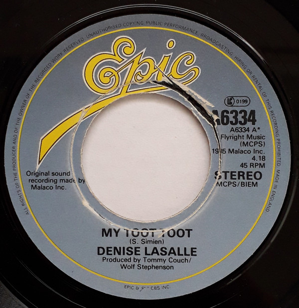 Denise LaSalle - My Toot Toot - Used Vinyl Record 7" image 1