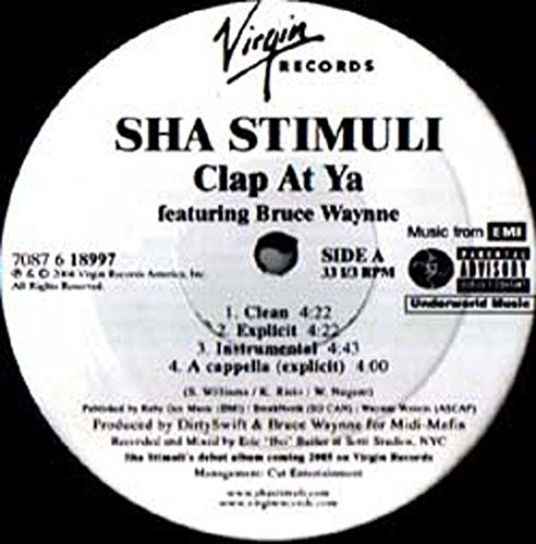Sha Stimuli - Clap At Ya - Vinyl Record 12" image 1