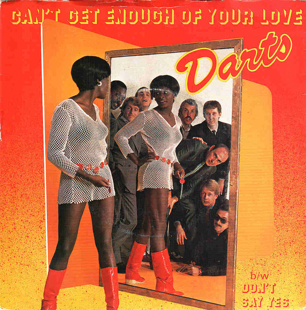 Darts - Can't Get Enough Of Your Love - Used Vinyl Record 7" image 1