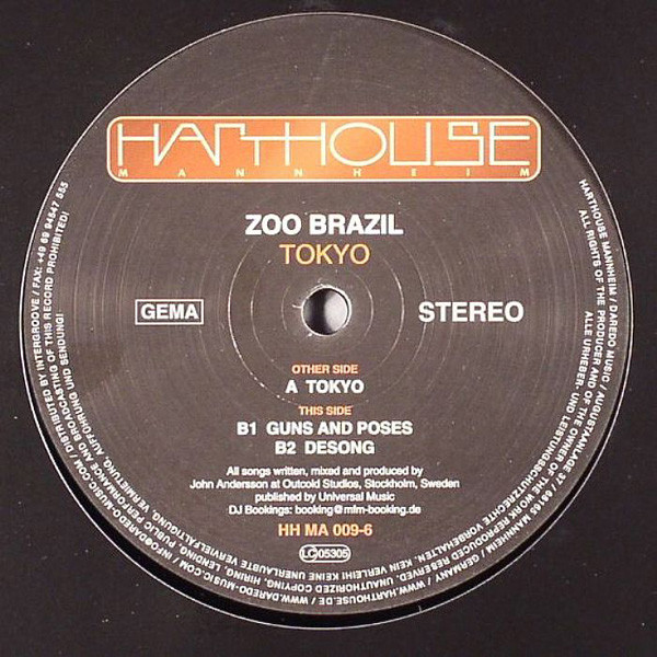 Zoo Brazil - Tokyo - Vinyl Record 12" image 1