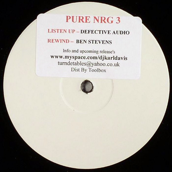 Defective Audio - Listen Up / Rewind - Used Vinyl Record 12" image 1