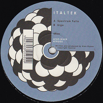 Ital Tek - Spectrum Falls / Giga - Vinyl Record 12" image 1