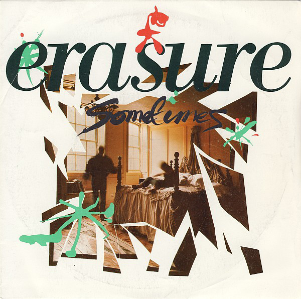 Erasure - Sometimes - Used Vinyl Record 7" image 1