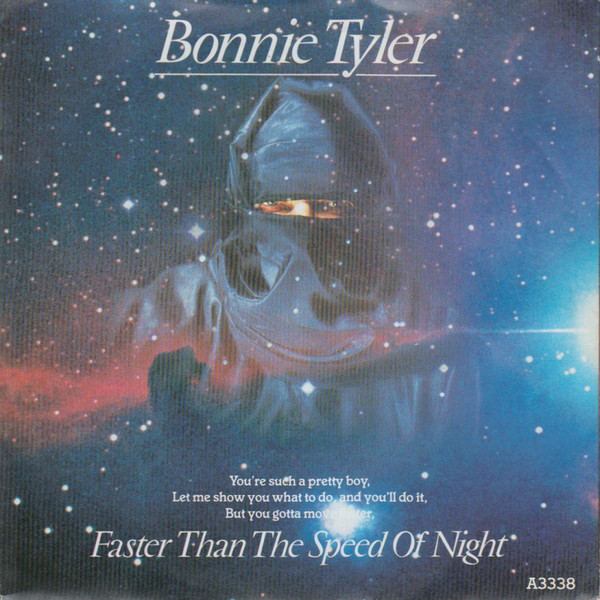 Bonnie Tyler - Faster Than The Speed Of Night - Used Vinyl Record 7" image 1
