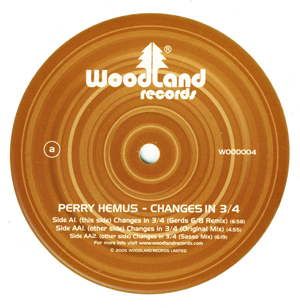 Perry Hemus - Changes In 3/4 EP - Used Vinyl Record 12" image 1