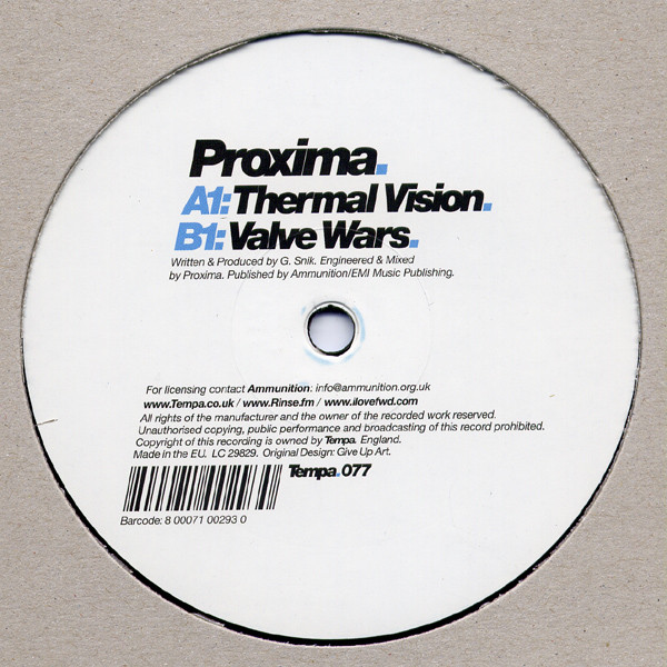 Proxima - rmal Vision - Vinyl Record 12" image 1