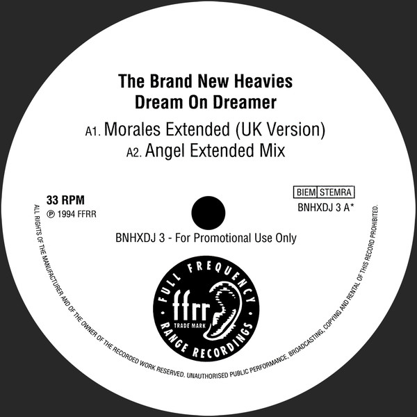 Brand New Heavies - Dream On Dreamer - Used Vinyl Record 12" image 1