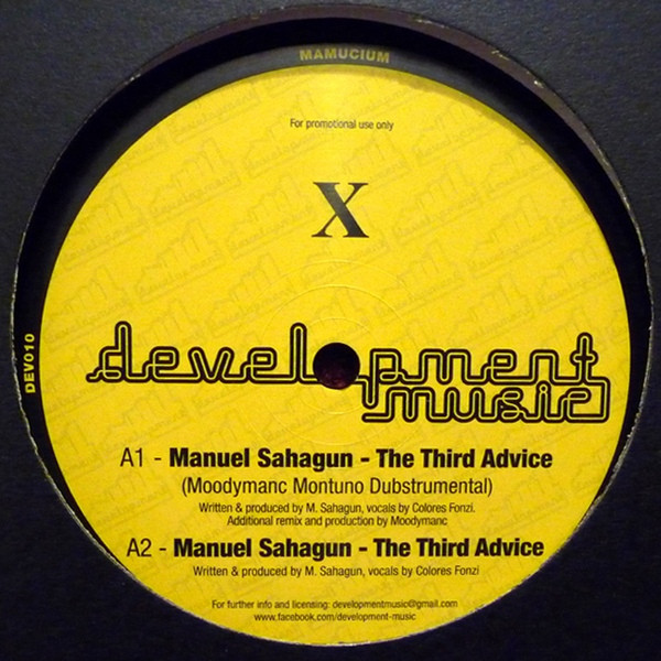 Manuel Sahagun - Third Advice - Vinyl Record 12" image 1