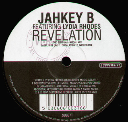 Jahkey B - Revelation - Vinyl Record 12" image 1