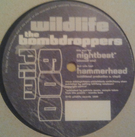 Bombdroppers - Nightbeat / Hammerhead - Used Vinyl Record 12" image 1