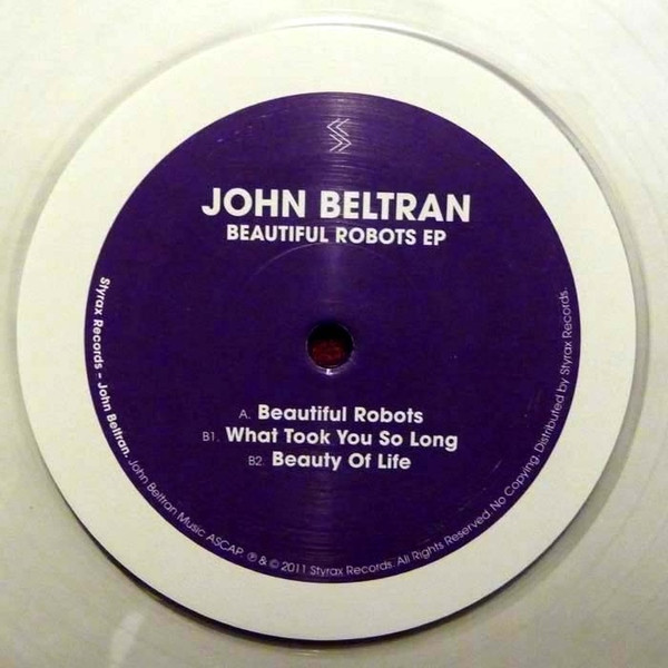 John Beltran - Beautiful Robots EP - Vinyl Record 12" image 1