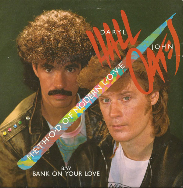 Daryl Hall & John Oa - Method Of Modern Love - Used Vinyl Record 7" image 1