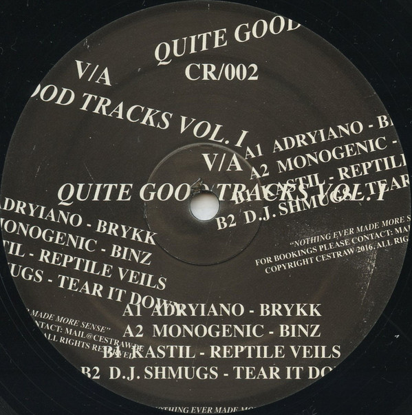Various - Quite Good Tracks Vol. I - Vinyl Record 12" image 1