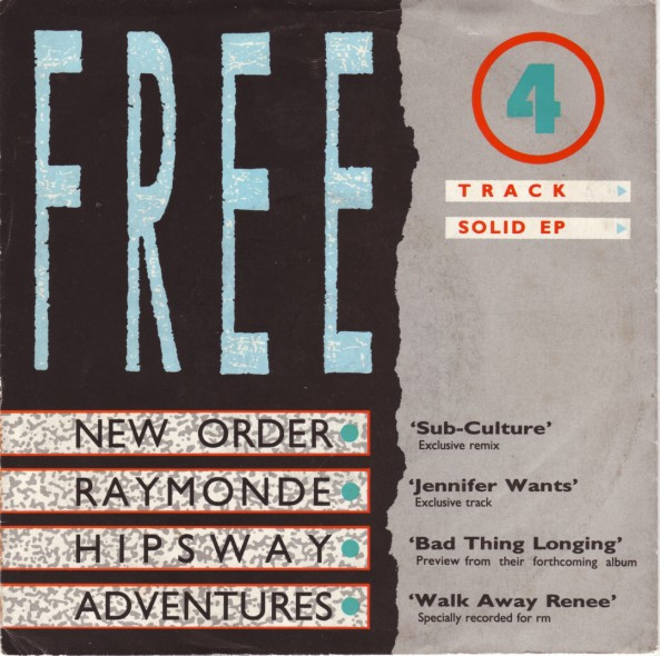 Various - 4 Track Solid EP - Used Vinyl Record 7" image 1