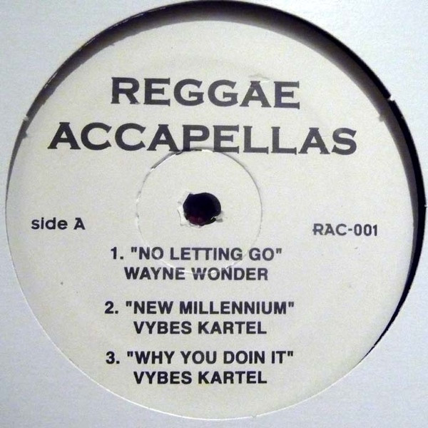 Various - Reggae Accapellas Vol. 1 - Vinyl Record 12" image 1