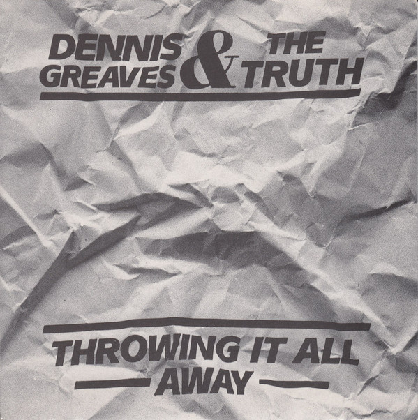 Truth - Throwing It All Away - Used Vinyl Record 7" image 1