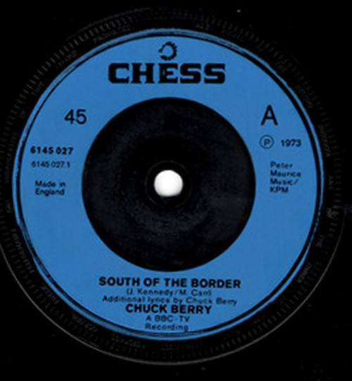 Chuck Berry - South Of The Border - Used Vinyl Record 7" image 1
