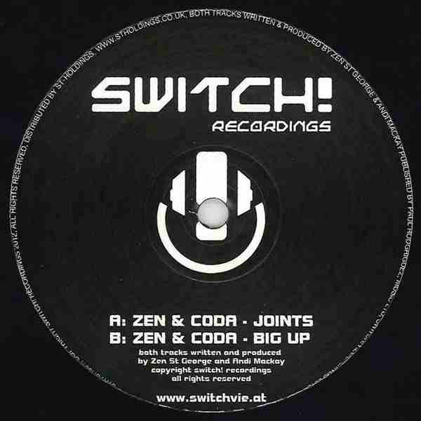 Zen - Joints / Big Up - Vinyl Record 12" image 1