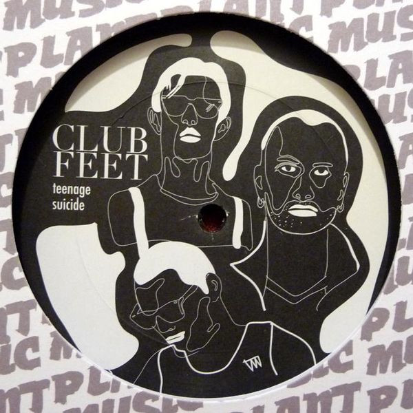 Clubfeet - Teenage Suicide - Vinyl Record 12" image 1