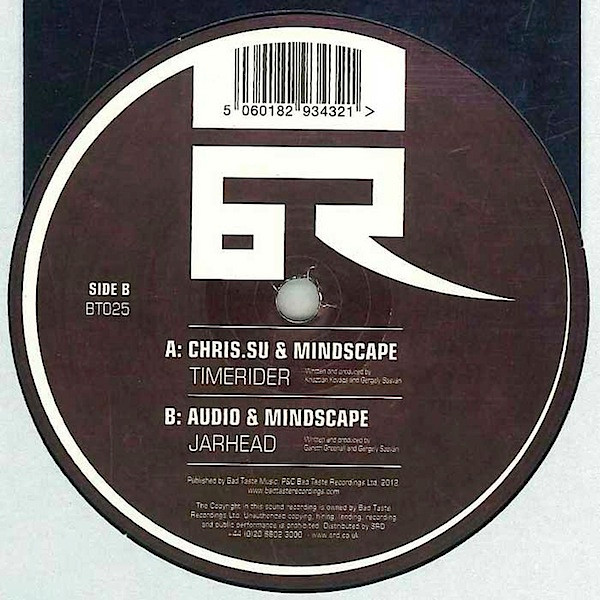 Chris.SU - Timerider / Jarhead - Vinyl Record 12" image 1