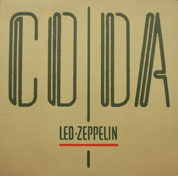 Led Zeppelin - Coda - Used Vinyl Record image 1