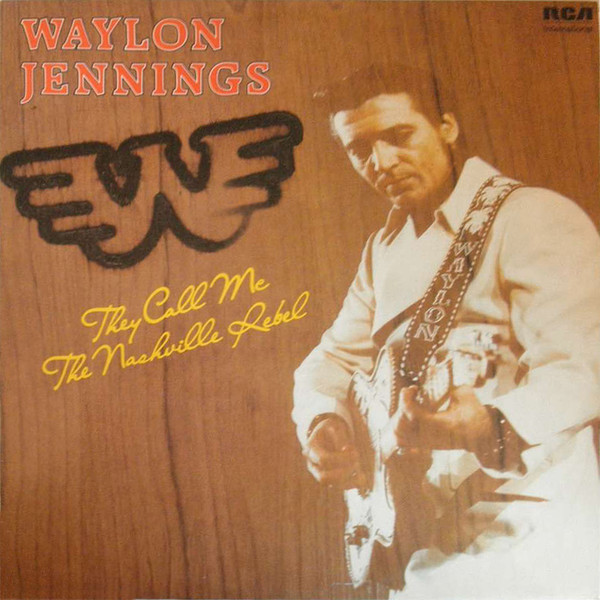 Waylon Jennings - y Call Me The Nashville Rebel - Used Vinyl Record image 1