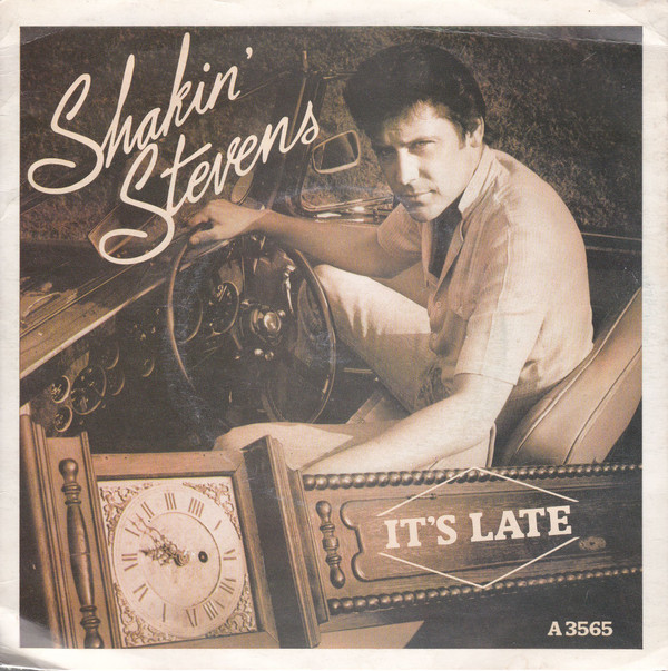 Shakin' Stevens - It's Late - Used Vinyl Record 7" image 1