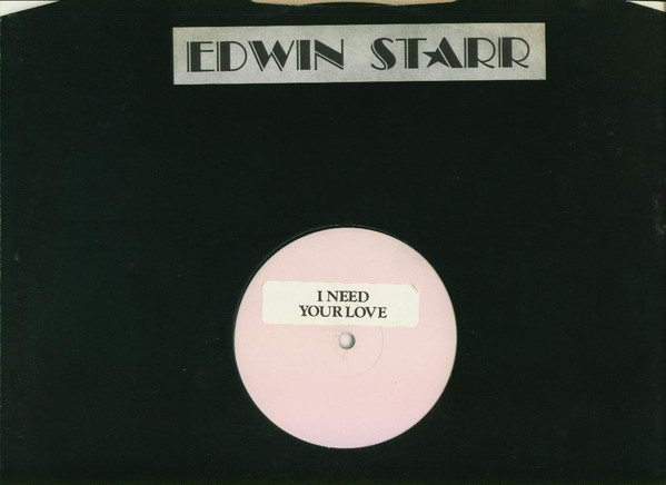 Edwin Starr - I Need Your Love / Grapevine - Used Vinyl Record 12" image 1