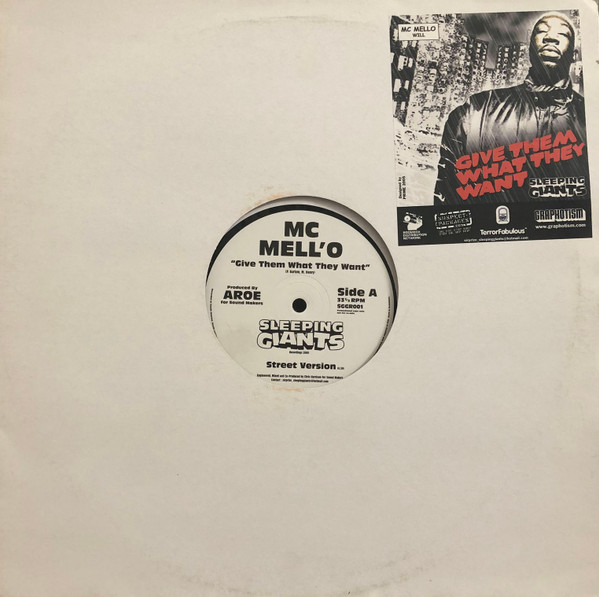 MC Mell'O' - Give Them What They Want - Vinyl Record 12" image 1
