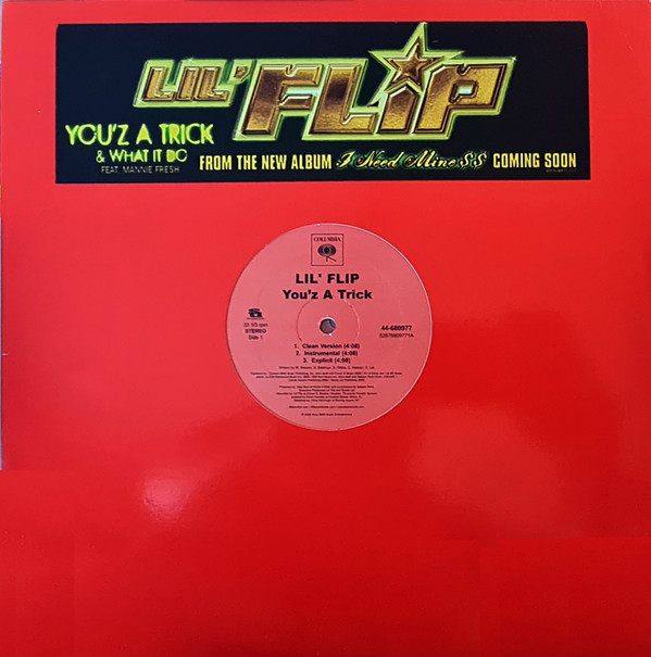 Lil' Flip - You'z A Trick - Vinyl Record 12" image 1